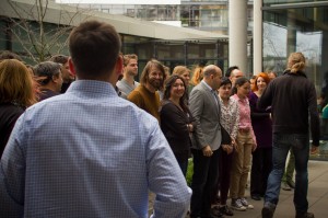 Preparing for group photo ...
